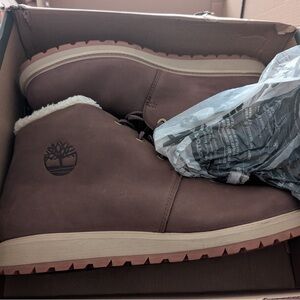 Timberland Men's Brown Leather Boots